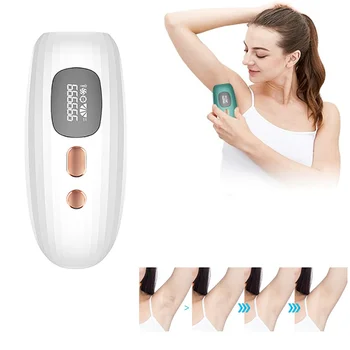Аппарат для лазерной эпиляции IPL для женщин и мужчин, профессиональное безболезненное средство для удаления волос на теле