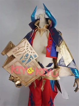 KIYO-KIYO Индивидуальный заказ/размер Fate/Grand Order Игра FGO Гильгамеш Косплей Костюм на Хэллоуин Полный комплект с обувью