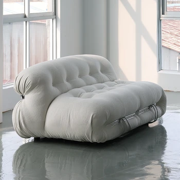 Soriana/диван со стальными зубьями/ двуспальное сиденье / тканевый диван, дизайнерский минимализм в гостиной