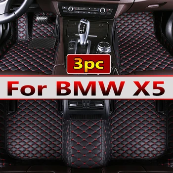 Автомобильные коврики для BMW F15 X5 2014 2015 2016 2017 2018 Пользовательские автоматические накладки для ног автомобильный ковровый чехол