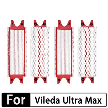 Высококачественные Накладки для швабры из микрофибры Многоразового использования, замена ткани для швабры с плоским отжимом для Vileda UltraMax, быстросохнущая машинная стирка