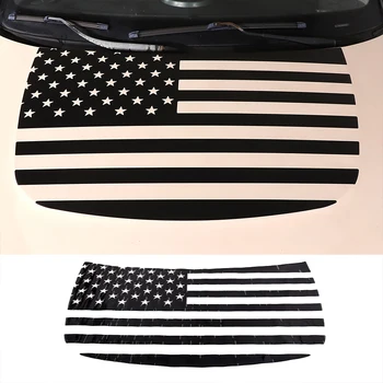 Для 2010-2013 Kia Soul ПВХ Черный Автомобильный Передний капот Двигателя Декоративная наклейка Аксессуары для модификации внешнего оформления автомобиля