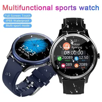 2021 Новые Умные часы IP68 Водонепроницаемые Женские Мужские Спортивные Наручные часы SamartWatch для Super Soco