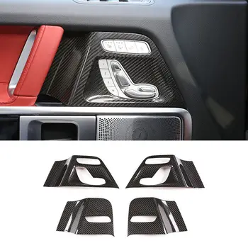 Ручка-кнопка Переключения сиденья из настоящего углеродного волокна Для Benz G Class W463 2019-2020