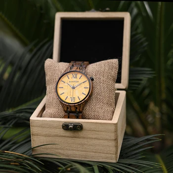 Мужские часы BOBOBIRD, Кварцевые наручные Мужские часы Для Мужчин, Деревянные женские наручные часы, Женские часы на заказ, подарок по дропшиппингу