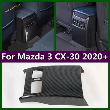 Центральное вентиляционное отверстие для кондиционера, Подлокотник, защита от ударов, накладка на панель для Mazda 3 CX-30 2020 - 2023 Аксессуары