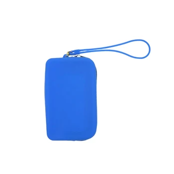 Прямоугольный кошелек Силиконовая Компактная сумка для хранения Многофункциональные сумки Для переноски Мобильные Мужские Женские Монеты Деньги