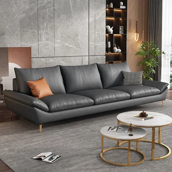 Кожаный Современный диван для гостиной, Обеденный Слоеный Надувной диван, Роскошные Складные кресла, Мебель в японском стиле Divani Da Soggiorno