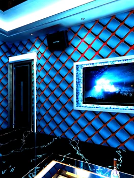 Геометрические Современные решетчатые 3d обои Виниловые ПВХ Решетчатые обои в рулоне 3d Для Ktv Room Магазины Фоновая фреска Papel Pintado
