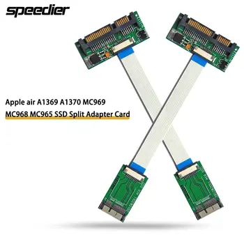 Для 2010/2011 ноутбука Apple Air A1369 A1370 MC969 MC968 MC965 SSD разъемная карта адаптера