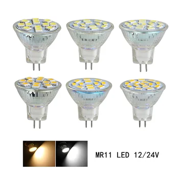 2,5 Вт 3 Вт Прожектор из алюминиевого сплава Стеклянная чашка MR11 MR16 Мини светодиодный точечный светильник COB Bulb Лампа 85% Энергосбережения для домашнего офиса Фабрика