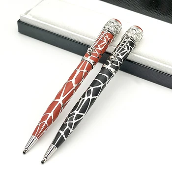 Шариковые ручки-роллеры серии LAN MB Red Black Inheritance, роскошная ограниченная серия канцелярских принадлежностей со звездой