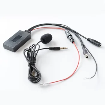 Автомобильный Автоматический Беспроводной Адаптер Bluetooth Радио AUX Кабель Музыкальный Приемник Модуль Адаптер Громкой Связи BT Call Универсальный Для Дома