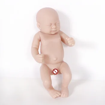 26 см Reborn Baby Doll Ручной работы, Реалистичные, Полностью Виниловые Игрушки для Новорожденных Девочек/Мальчиков, Модная Кукла, Интерактивные Куклы, Простое Тело, DIY Макияж