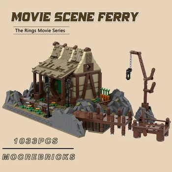 Технология Movie Ferry Scence MOC Кирпичи для творчества 