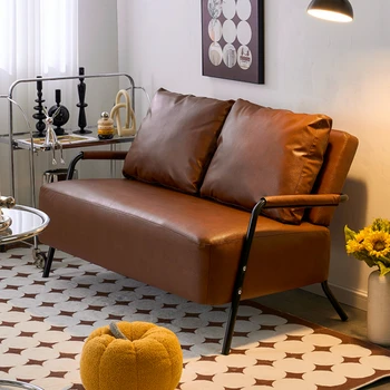 Кресло с откидной спинкой Nordic Living Room Sofas Lazy Bedroom Loveseat Living Room Sofas Apartment Canape Salon De Luxe Мебель для дома YY50SF