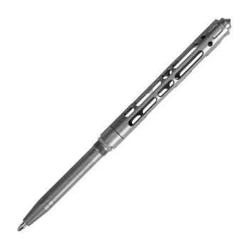 Мини Титановая TC4 Тактическая Ручка Для Самообороны На Открытом Воздухе EDC Инструмент Брелок Карманная Деловая Ручка Для Письма Коллекционная Ручка
