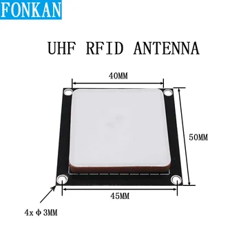Керамическая антенна FA-302 50*50 мм с двойным питанием UHF RFID 865-868 МГц или 92-928 МГц 2dBi для считывателя В сборе