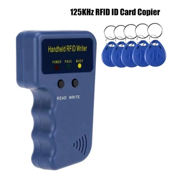 Считыватель RFID-карт 125 кГц, Rfid Копировальный аппарат, Дубликатор, Устройство Записи ключей, Программное обеспечение для программирования, RFID-Клонировщик, Ручной Копировальный аппарат, Идентификационные метки T5577 EM4305