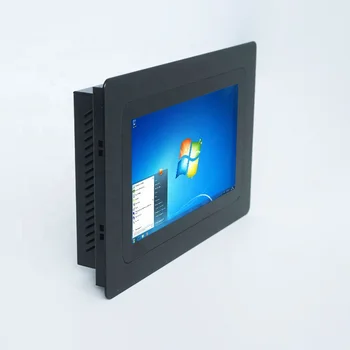 встраиваемый компьютер с 10,1-дюймовым ЖК-дисплеем 1366x768 Atom D2550 panel pc с разъемом ISDN PCI