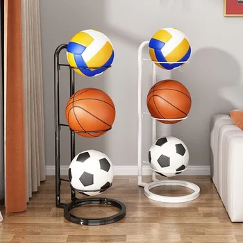 Футбольная, баскетбольная, волейбольная витрина, держатель для стеллажа для хранения, экономия пространства, аксессуары для баскетбола, стойка для футбола, гараж