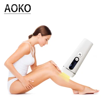 Устройство для удаления волос AOKO IPL С Регулируемой передачей, Портативный Практичный Безболезненный Эпилятор для депиляции С импульсным светом