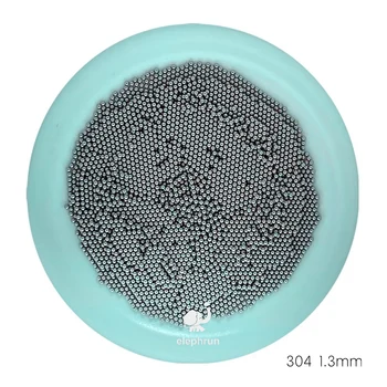 шарики из нержавеющей стали AISI304 диаметром 1,3 мм, 25 Высокоточных твердых подшипниковых шариков