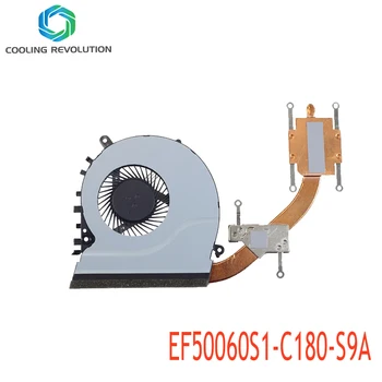 Вентилятор Радиатора процессора ноутбука EF50060S1-C180-S9A для ASUS Vivobook Q551LNB 3HBK2TMJN10 13NB0691AM0701-1562