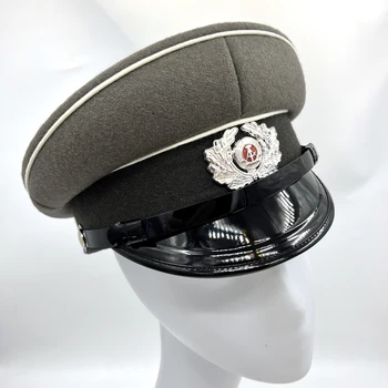 Немецкая армейская шляпа Офицерская кепка для шпионажа Мужская Военная зимняя