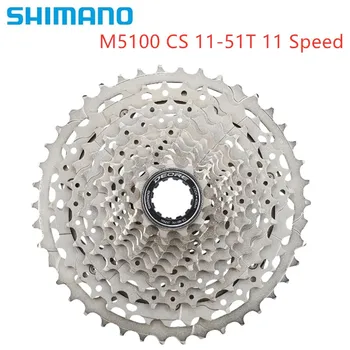Shimano DEORE M5100 1-51 T SLX M7000 XT M8000 Кассета 11-46 t Велосипед MTB Свободного Хода Для Заднего Переключателя 11 Скоростей