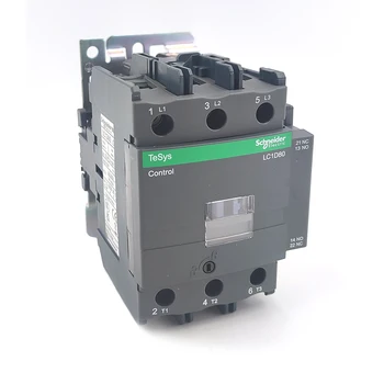 Оригинальный контактор S-chneider LC1D LC1D80M7C TeSys серии D с 3-полюсным магнитным контактором переменного тока 80A в наличии