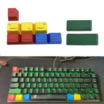Колпачки для клавиш PBT для больших клавиш SHIFT Ctrl Сублимация краски OEM Keycap Механический