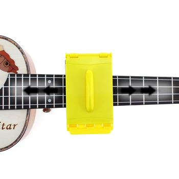 Инструмент для чистки гитарных струн с двухсторонним очистителем и щеткой из мягкого волокна, маленький и прочный для гитар, гавайской гитары, банджо, баса