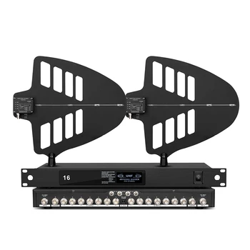 Хит продаж Biner D3 16-канальный антенный усилитель сценической производительности UHF Беспроводной Микрофон Приемник распределения сигнала