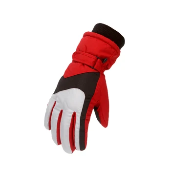 1 Пара детских лыжных перчаток, Спортивная детская варежка для кемпинга, Зимняя перчатка для холодной погоды, Бархатная Утолщающая защита для рук