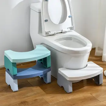Складной Домашний Туалет для ванной Комнаты На корточках, Табурет для Какашек, Сиденье для унитаза, Табурет для унитаза, Горшок