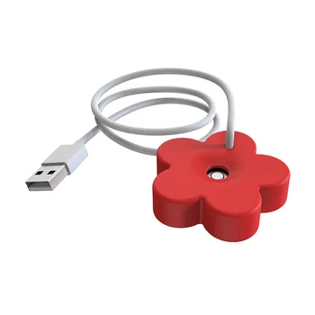 USB Портативный мини персональный увлажнитель воздуха, небольшой холодный туман, Немой, 8 Ч, автоматическое выключение, Увлажнитель воздуха для домашнего офиса, красный