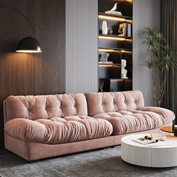 Модульные Угловые Диваны для гостиной Nordic Luxury Cloud Floor Lounge Диваны Для Гостиной Accent Mobili Per La Casa Furniture WJ35XP