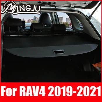 Для Toyota RAV4 XA50 2019 2020 2021 Крышка Багажника Шторная Доска Перегородка Модифицированные Декоративные Аксессуары